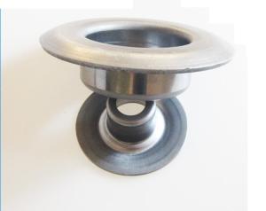 Wholesale TK6205-127-2.5 Conveyor Roller Idler Stamped Bearing Housing End Cap Labyrinth Sealing from china suppliers