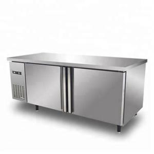 Wholesale 420L Stainless Steel Commercial Kitchen Refrigerator / Undercounter Refrigerator Manual Defrost Type With Double Doors from china suppliers