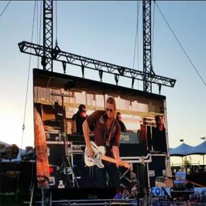 Wholesale Led Stage Screen Rental Led Backdrop Screen Rental Full Color P3.91mm LED Advertising Display Waterproof Outdoor Rental from china suppliers