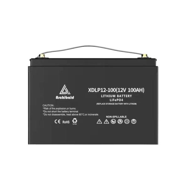 100ah 120ah Rv Camper 12v Lifepo4 Battery Overload Protection