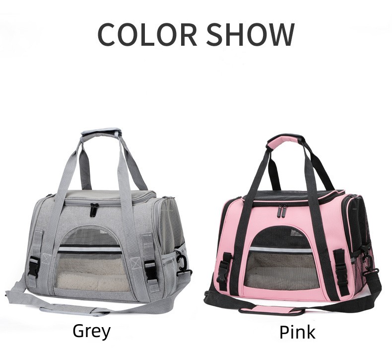 Small Medium Pet Carrier Bag for Dogs Cats Puppies Collapsible Soft Sided OEM