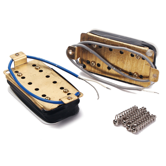 Humbucker Pickup Double Coil Electric Guitar Pickup Zebra Black&White FD Guitar