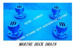 Carbon Steel Hot-Dip Galvanized Round Flanged Marine Deck Leak YBS32A CB/T3885