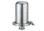 Aseptic Tri Clamped Sanitary Pressure Relief Valves Rebreather 4 Inch