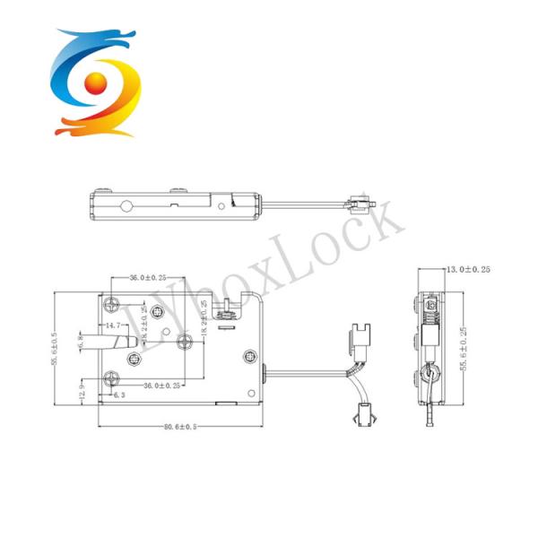 OEM 12V Solenoid Latch Lock Hidden Safe Electromagnetic Lock