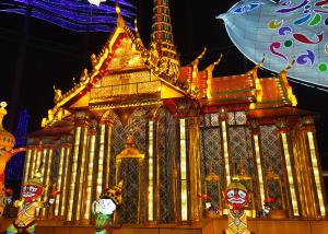 Wholesale Real Proportion XianTao Elderly Handmade Lantern Display Birthday Festival from china suppliers