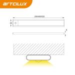 Powerful Battery Lights Cabinet Flashlight for Cabinets Durable and Lightweight