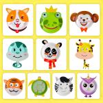 Educational Toys DIY Animal Paper Plate Craft Kits Parenting