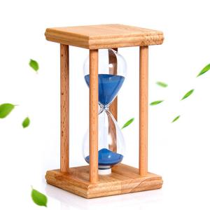 Wholesale 15 25 90 sekunden china sanduhr wooden glas sanduhr sand clock for home decorate from china suppliers