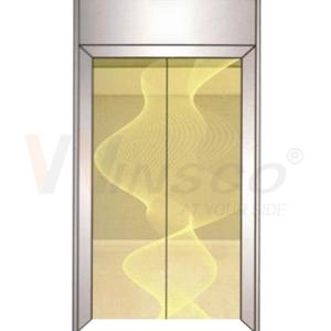 Wholesale 0.8mm Elevator Stainless Steel Sheet Mirror Gold Etched 4x8ft from china suppliers