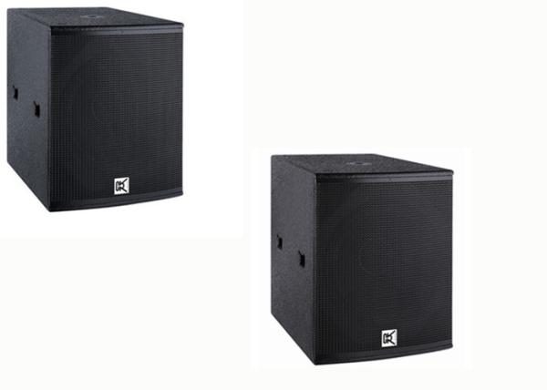 Single 18 Inch Conference Room Speakers Sub bass Box , Conference Room Audio