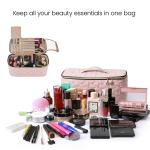 water resistant Velvet Make Up Travel Organizer For Women