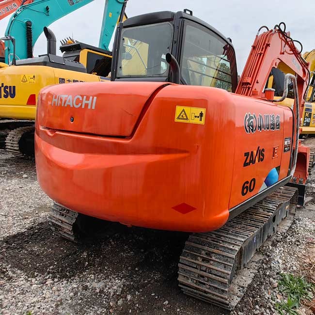 The Used Excavator 0.6tons HItachi Compact Model ZX60 0.22m³ Bucket Capacity