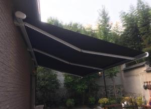 Wholesale Anthracite Grey Motorized Full Cassette Retractable Awnings Aluminum Frame from china suppliers