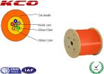 12 Core Fiber Optic Cable Inside Single Fiber Armored More Tight Buffered Design