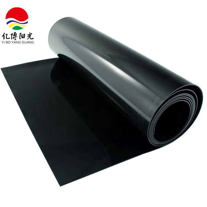 Supply 0.5mm 0.75mm 1mm HDPE Geomembrane for Aquaculture in Black White Green Blue