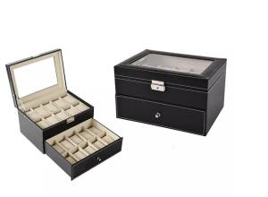 Wholesale 20pcs MDF Wooden Packaging Boxes Collection Watch Packaging Boxes ISO9001 from china suppliers