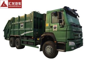 Wholesale Turbo Chargingwaste Compactor Truck , 12SBM Garbage Truck With Compact from china suppliers