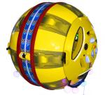 Space Capsule Kids Electric Car Battery Operated 360 Degree Rotation