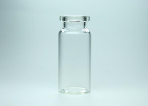 Chinese Standard 10ml Clear Single Dose Glass Vials Empty Crimp Neck Bottle
