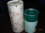 Cardboard Tube Rigid Gift Boxes Paper Round Navy CMYK For Tea 500pcs