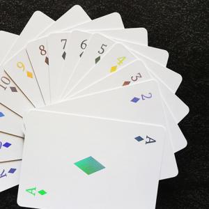 Wholesale High Grade Laser Hot Stamping Waterproof Poker Flash Game Card Holographic Foil from china suppliers