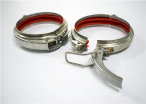 Wholesale Hop Dip Quick Release Pipe Clamp Galanized Pressed Tight For Industry Seamless from china suppliers