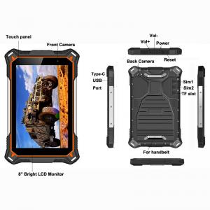 Wholesale IP68 Android Rugged Tablet PC 8 Inch MTK6762 Octa-Core 5M 13M Cameras 10000mah Battery from china suppliers