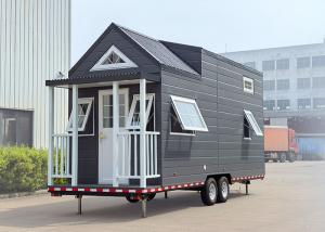 Wholesale Mini Travel Trailer Homes Tiny Houses On Wheels With Bedroom Bathroom from china suppliers