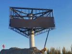 outdoor P6 90 degree advertising billboard led display 960x960mm cabinet fixed
