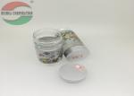 Food Grade Wide-mouth Clear Plastic Cylinder For Chocolate / Plastic Tube