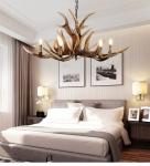 Big antler chandelier 25 Lights for Living room Bedroom Coffe Shop Lighting