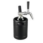 Black 64oz Nitro Cold Brew Coffee Makers , Stainless Steel Mini Nitro Cold Brew