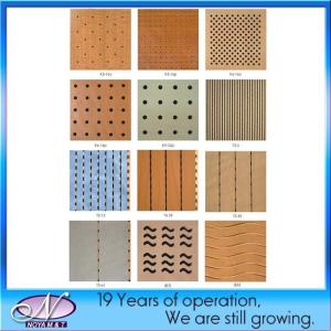 Wholesale Painting Surface Groove Wooden Acoustic Panels for Ceiling/Wall Acoustic Soundproofing from china suppliers