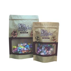 Wholesale Recycled Popcorn Small Food Craft Brown Kraft Paper Bags Custom Print Wholesale Logo from china suppliers