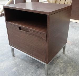 Wholesale Wooden 5-star hotel furniture stone top night stand/bed side table NT-0017 from china suppliers