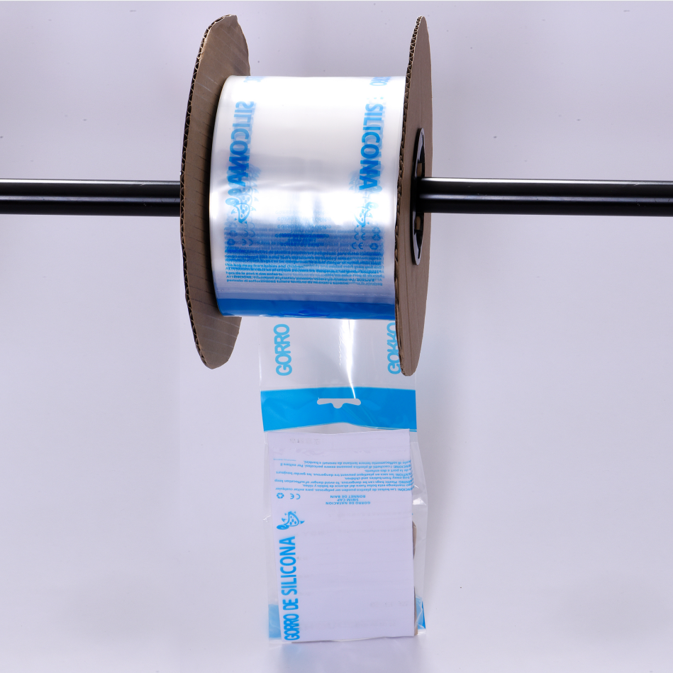 Fan Folded Perforated LDPE Poly Bags On A Roll Auto Bags For Shoes Clothing