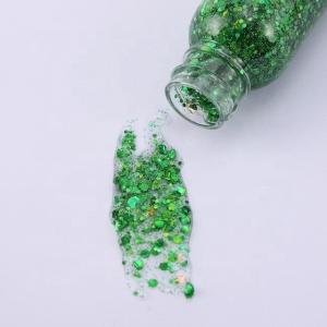 Wholesale Craft Glitter Gel Body Mermaid Sequins Skin Long Lasting Sparkling Cream Eye Shadow for Customized Shape Hair and Nail from china suppliers
