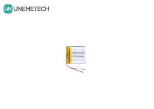 Wholesale 3.7V 30mAh 251515 Small Lightweight Lipo Battery For Small Electronic Thermometer from china suppliers