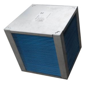 Wholesale small to large airflow counterflow hydrophilic aluminium foil recuperator core from china suppliers