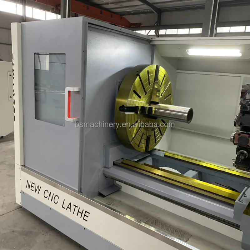 CK6180/3000 Cnc Turning Lathe Machine Horizontal Metal Processing Flat Bed