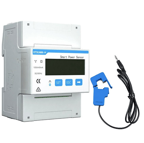 Three Phase Solar Energy Meter Dtsu666-H 250A/50mA Power Meter Huawei