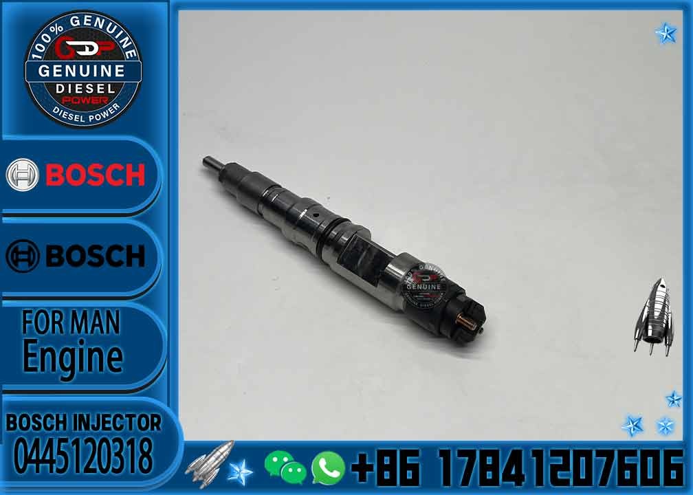 0445120318 common rail diesel fuel injector Yuchai YC6J Ruichi 0445120318 for Injector Nozzle DLLA150P2299