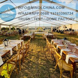 Wholesale 1000 Person Luxury Party Tents for Sale, Wedding Marquee With Lining Decorations from china suppliers