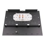 1U 19inch Rack Mount Fiber Optic Patch Panels 3 LGX Adapter Panels