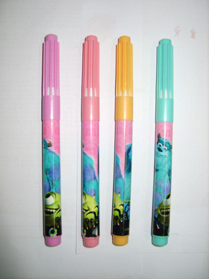 wholesale colorful 12pcs art marker water color pen set for kids drawing