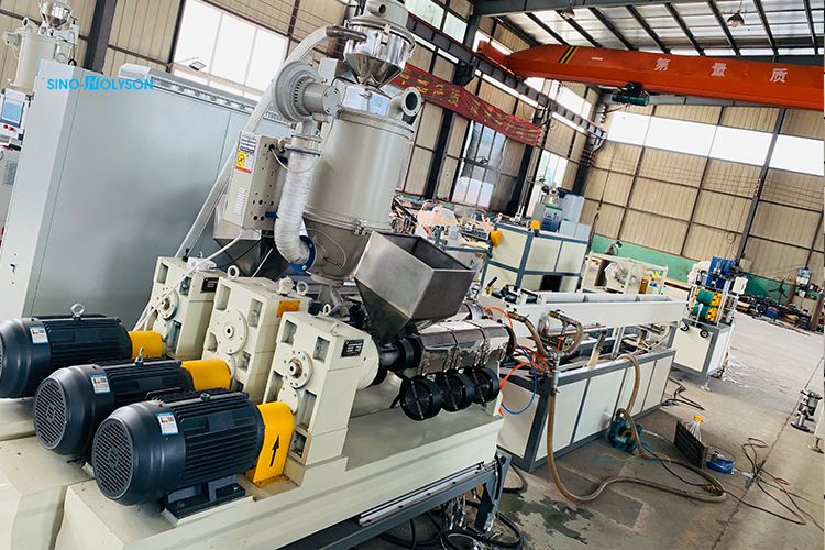 Food Grade PP/PE Granules Plastic Straw Making Machine 380V 3P 50HZ