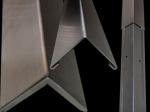 Stainless steel profiled edging strip processing ,rose gold stainless steel U