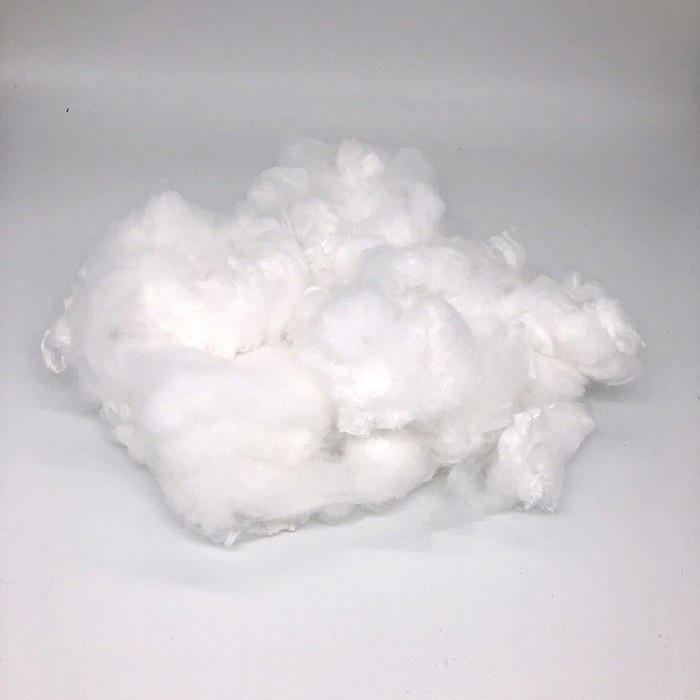 2D Full Dull Solid Virgin Polyester Staple Fiber Eco Friendly Diaper Materials