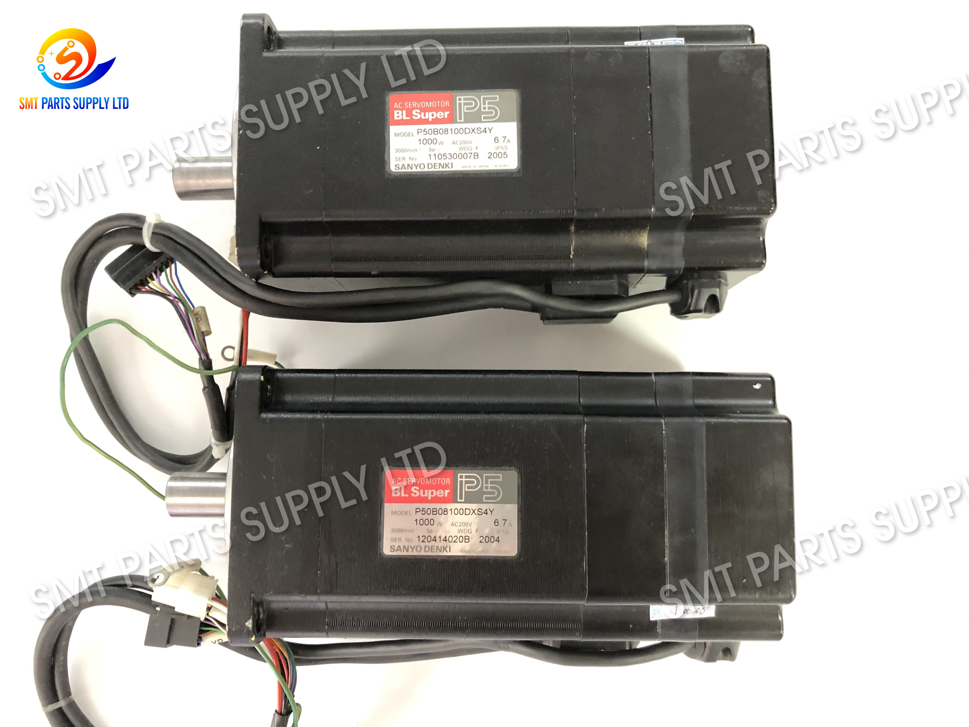 YAMAHA YV100X 90K52-8A174Y P50B08100DXS4Y AC Servo X Axis Motor